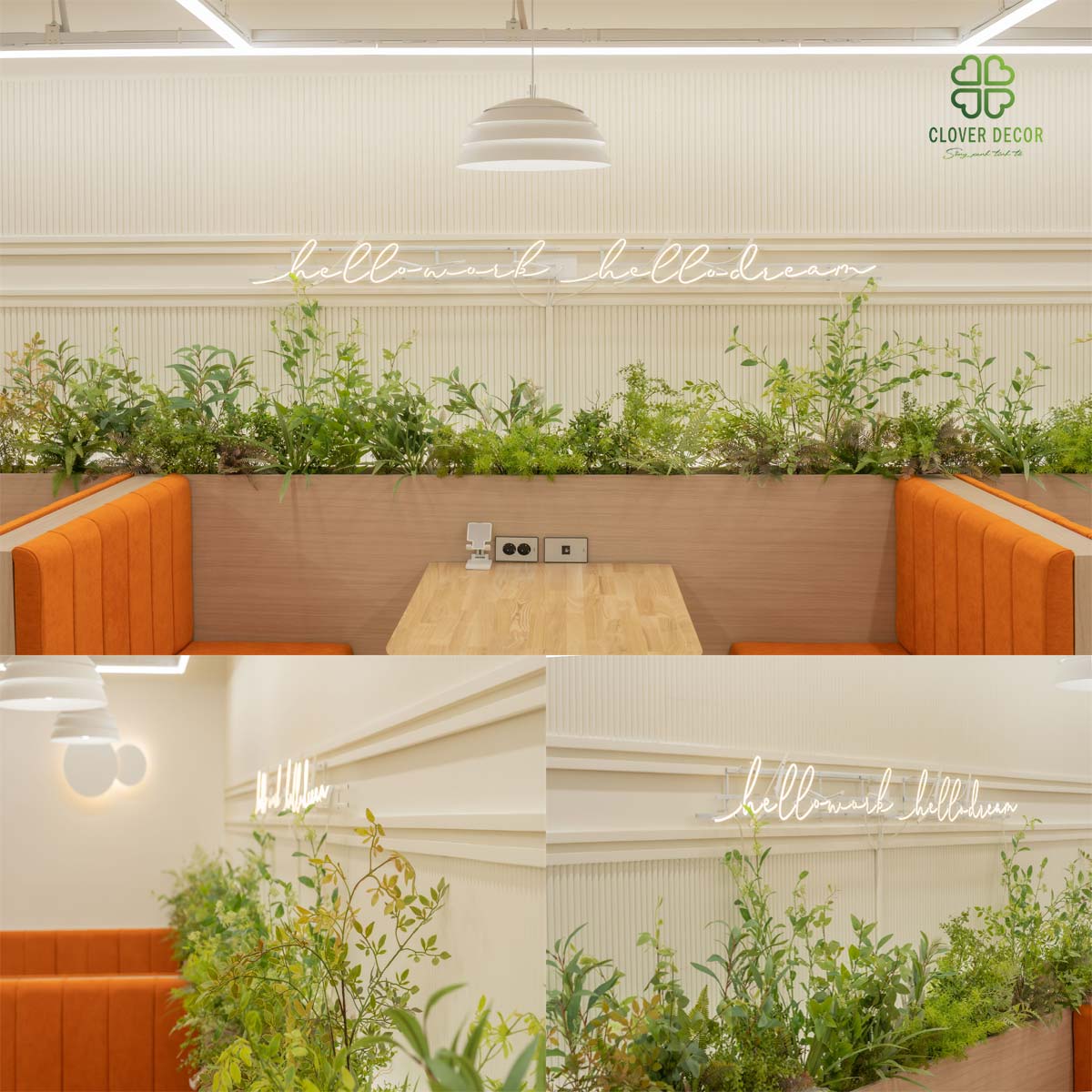 Thi cong buc cay gia decor quan tra sua dep lung linh (1)