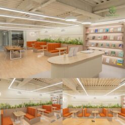 Thi cong buc cay gia decor quan tra sua dep lung linh (3)