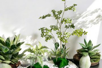 Tiểu cảnh cây giả