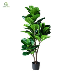 Cây bàng Singapore giả đủ kích thước trang trí đẹp như cây thật