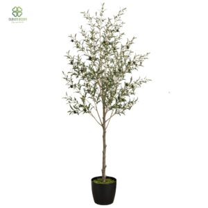Cây oliu giả trang trí đẹp, sang trọng (Thi công theo yêu cầu)