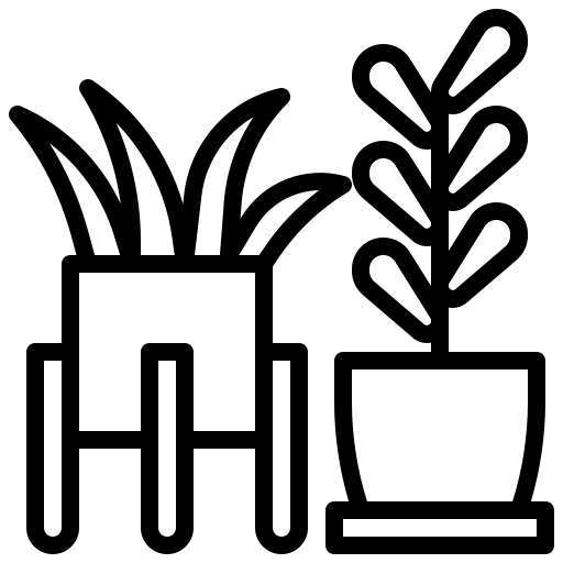 Tường cây giả